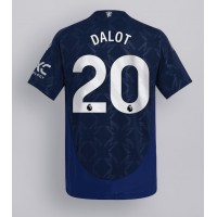 Manchester United Diogo Dalot #20 Bortedrakt 2024-25 Kortermet